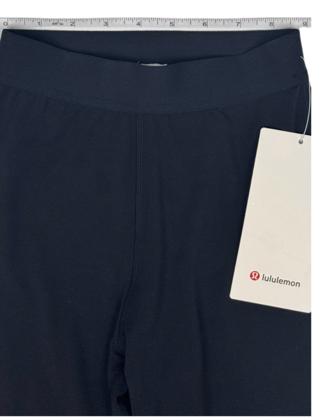 Lululemon High-Rise Base Layer Tight 28" - Size 0 - BLK/BONE - Picture 6 of 8